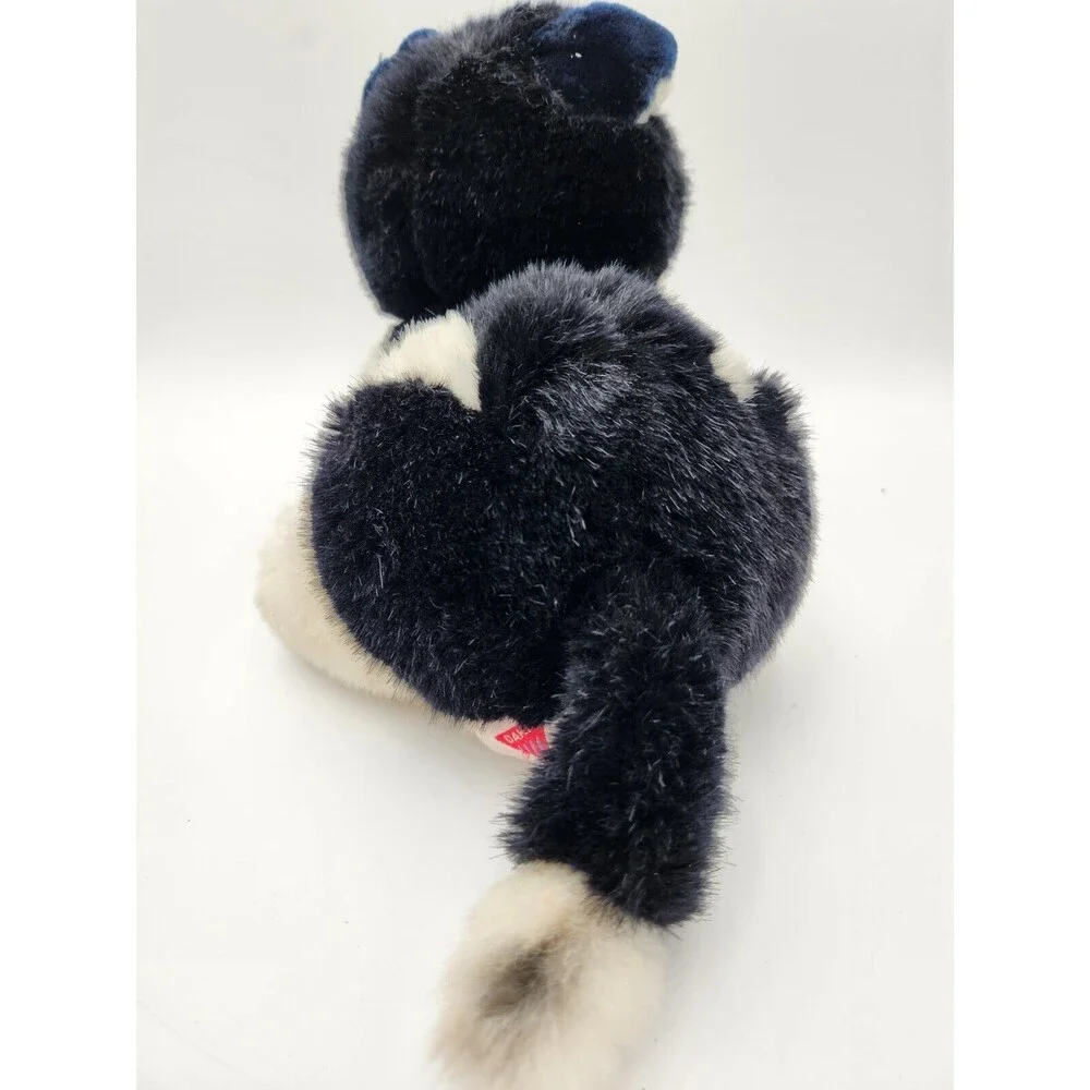Vintage 1988 Dakin Classique Siberian Husky Dog Plush Blue Eyes 11